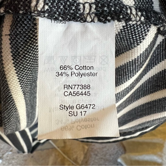 Madewell Melody Striped Off the Shoulder Dress G6472 - Picture 7 of 9